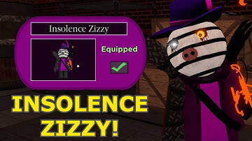 How to get the INSOLENCE ZIZZY SKIN in PIGGY: THE LOST BOOK! - Roblox