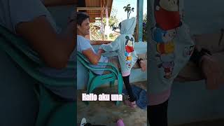 hallo aku una #lucu #shortsfeed #shorts