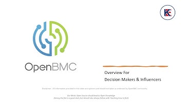 OpenBMC For Decision Makers And Influencers
