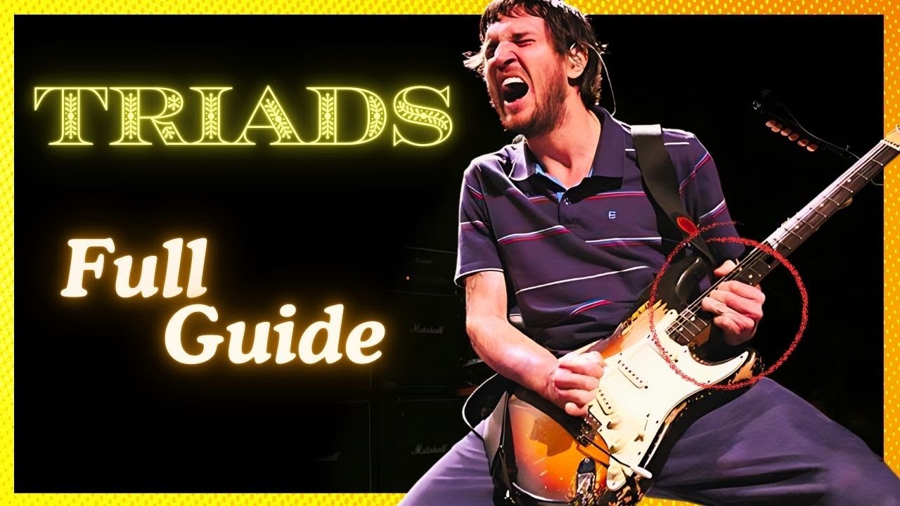 Начните практиковать трезвучия каждый день, чтобы резко улучшить свои навыки игры на гитаре.