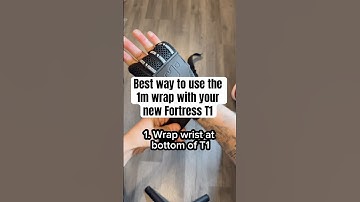 Je krijgt gewoon een 1m wikkel met Fortress T1 Fastwraps... wat is de snelste en meest efficiënte...