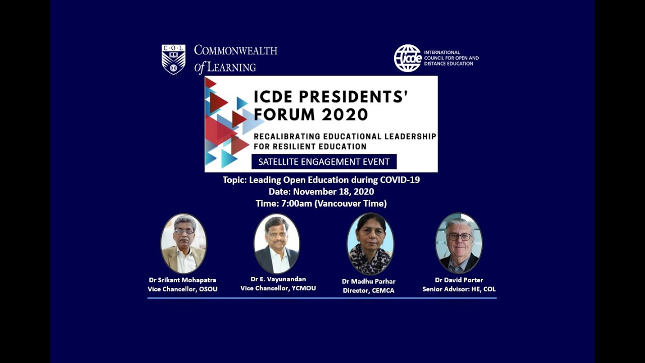 Leading Open Education during COVID19