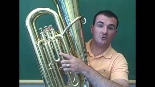 Tuba - Assembling & Holding Assembling The Tuba And Baritone Euphonium