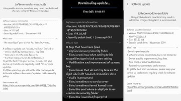 Samsung phone got the new FOTA update | January security patch, Don
