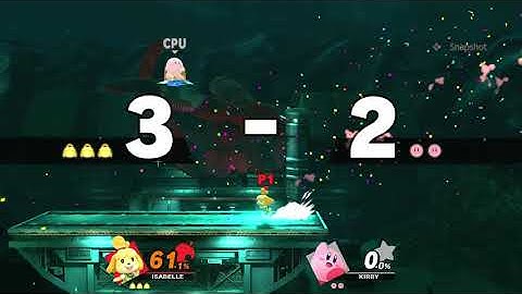 Super Smash Bros. Ultimate: {Replay} [61] - Isabelle vs. Kirby (CPU 9)