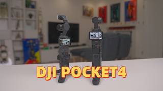 博主必入装备 DJI POCKET4 VS POCKET3
