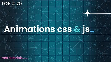 Top CSS & Javascript Animation & Hover Effects...