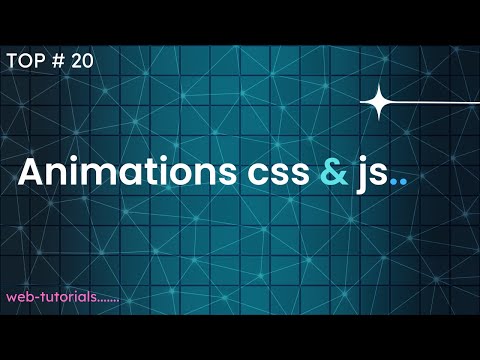 Top CSS & Javascript Animation & Hover Effects...
