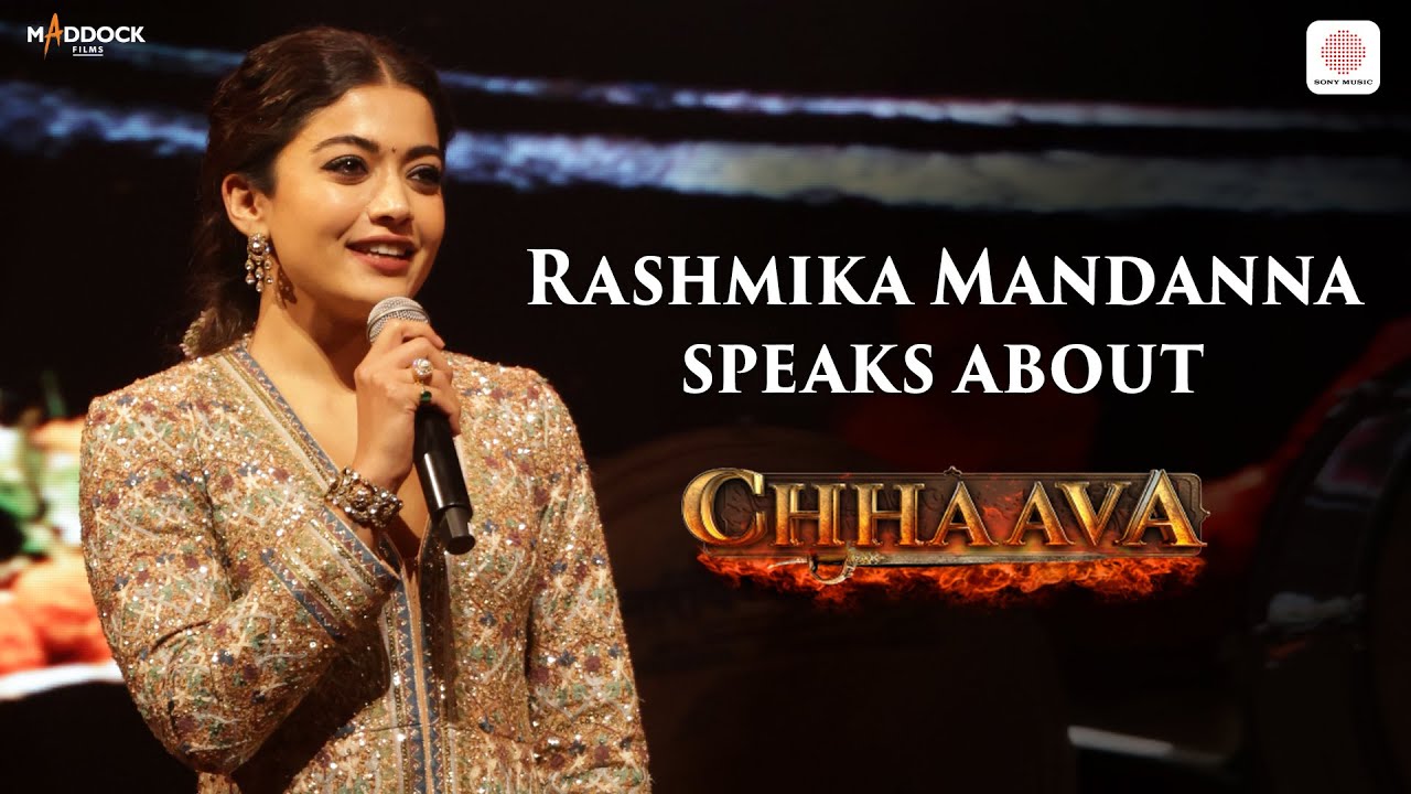 Rashmika Mandanna on Her Role as Yesubai Bhonsale | Chhaava Album Launch