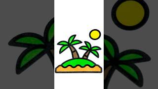 Full Palm coloring pages #art #shorts #coloring News