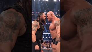 Roman Reigns vs The Rock|#wwe |#romanreigns #ai #youtubeshorts #actionshorts #fighting