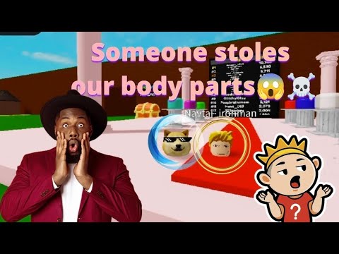 Someone stoles my body parts😱😱☠️☠️ #bloxfruits #roblox