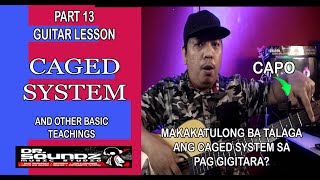 PART13 GUITAR LESSON  TUTORIAL/ CAGED SYSTEM