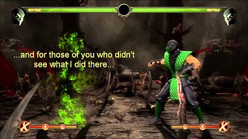 MK9 Reptile 55% damage combo by Ennohex