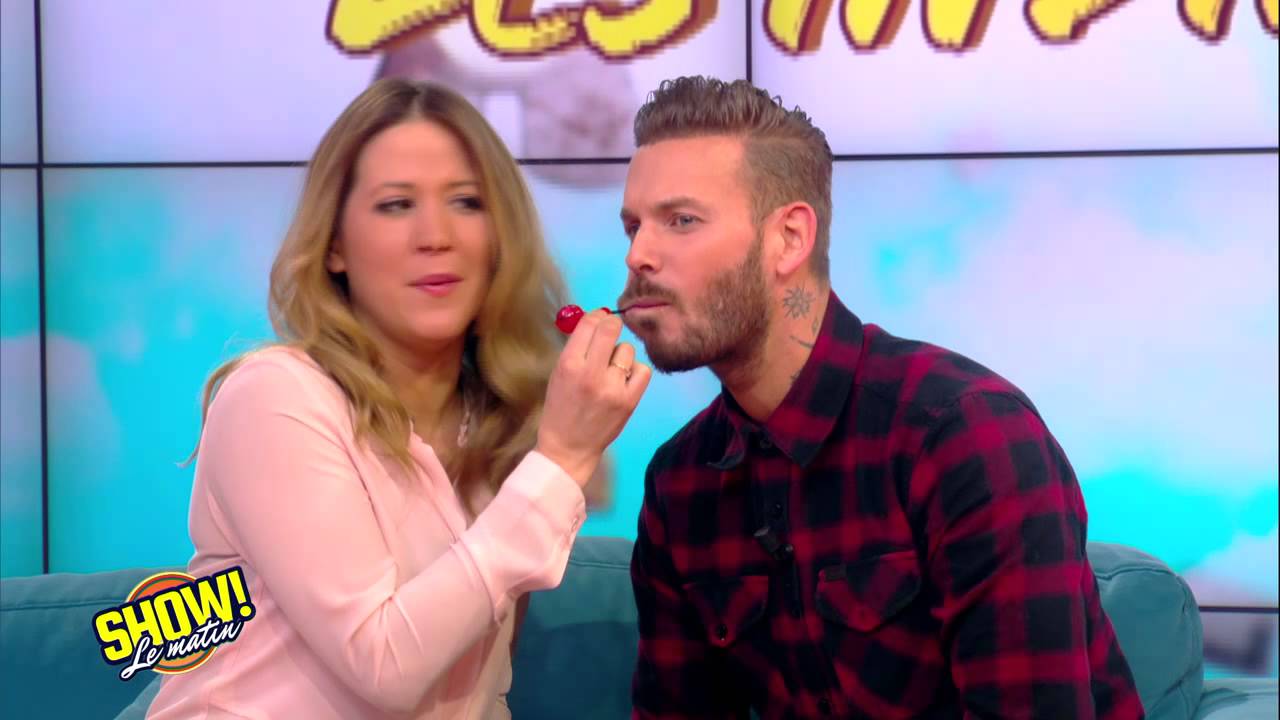 M.Pokora et Steph partagent une sucette !