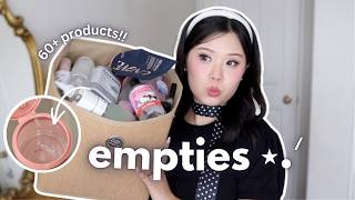 EVERY PRODUCT I FINISHED IN 2026 SO FAR... 60+ PRODUCTS 😳