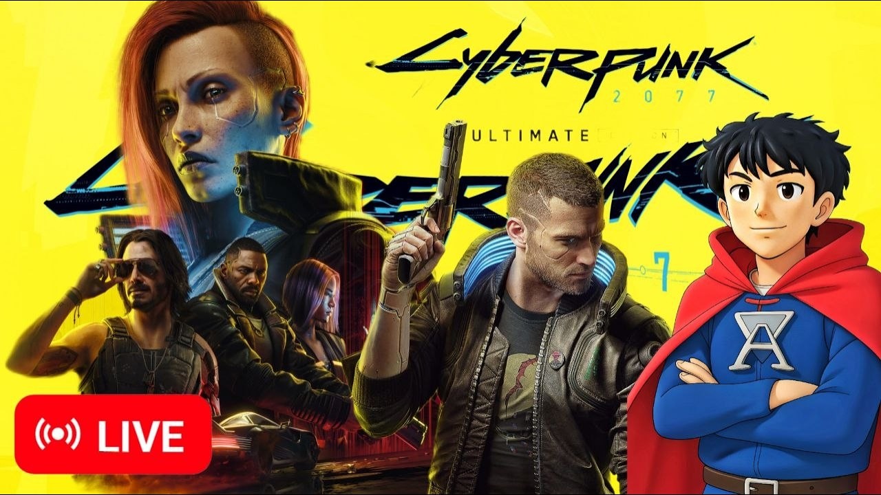 cyberpunk 2077 gameplay Live Stream💀🎮🕹️ - YouTube