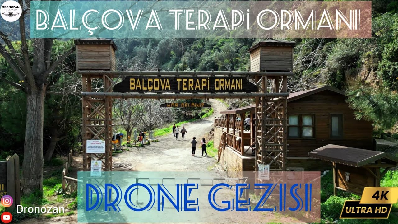 Balçova Terapi Ormanı 4K #drone