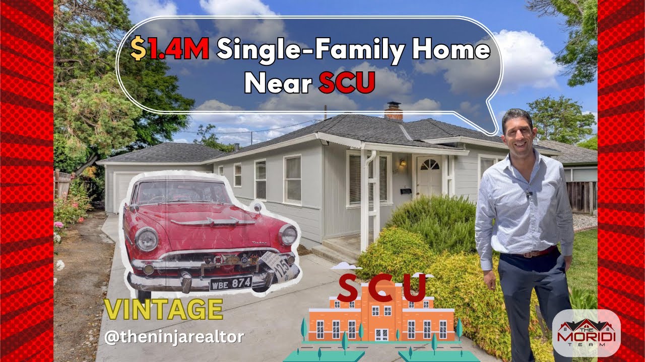 What Does A 1.4M SingleFamily Home Near Santa Clara University Look