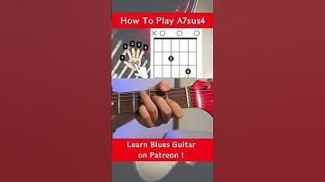 How to play A7sus4 on guitar #shorts  #guitarchords #guitarlessonsforbeginners