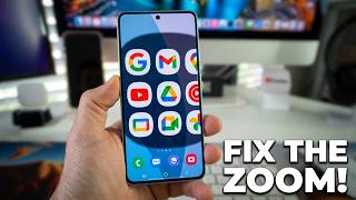 S26 Plus Screen Zoomed In? Disable/enable Magnifier