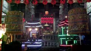 FILE0063ggg20161114新營濟安宮(大廟每年農曆十月十五日清晨四點神轎陣頭出發到急水溪畔舉行迎接遊王公代天巡狩的請水儀式上午五點多完成儀式北歸大廟.MOV