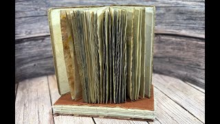 Kettle Stitch Binding and Vintage Book Covers