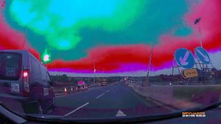 Dashcam accident footage @ Raith interchange scotland