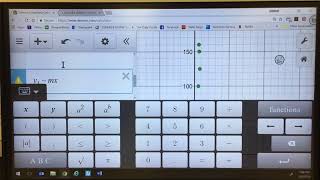 Using DESMOS to make a SCATTER PLOT (with line of best fit) and a BOX PLOT