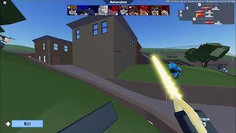 I was popping off, and he started HACKING... (Roblox Arsenal) #shorts