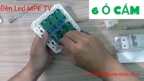 Hướng dẫn lắp đặt 6 ổ cắm đơn Panasonic dễ dàng | Đại lý thiết bị điện Panasonic TPHCM