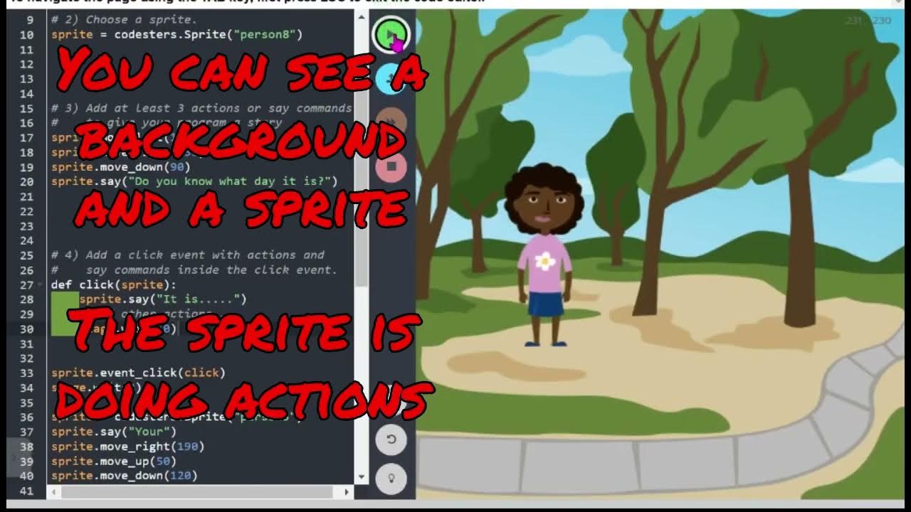 Example Codesters Grading Project - YouTube