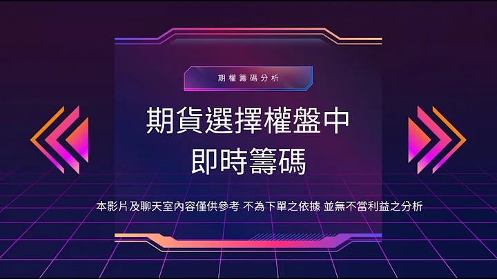 20230711期權籌碼觀測站PM｜觀察OP籌碼變化、主力動向，給你方向跟著主力走｜ - 天天要聞