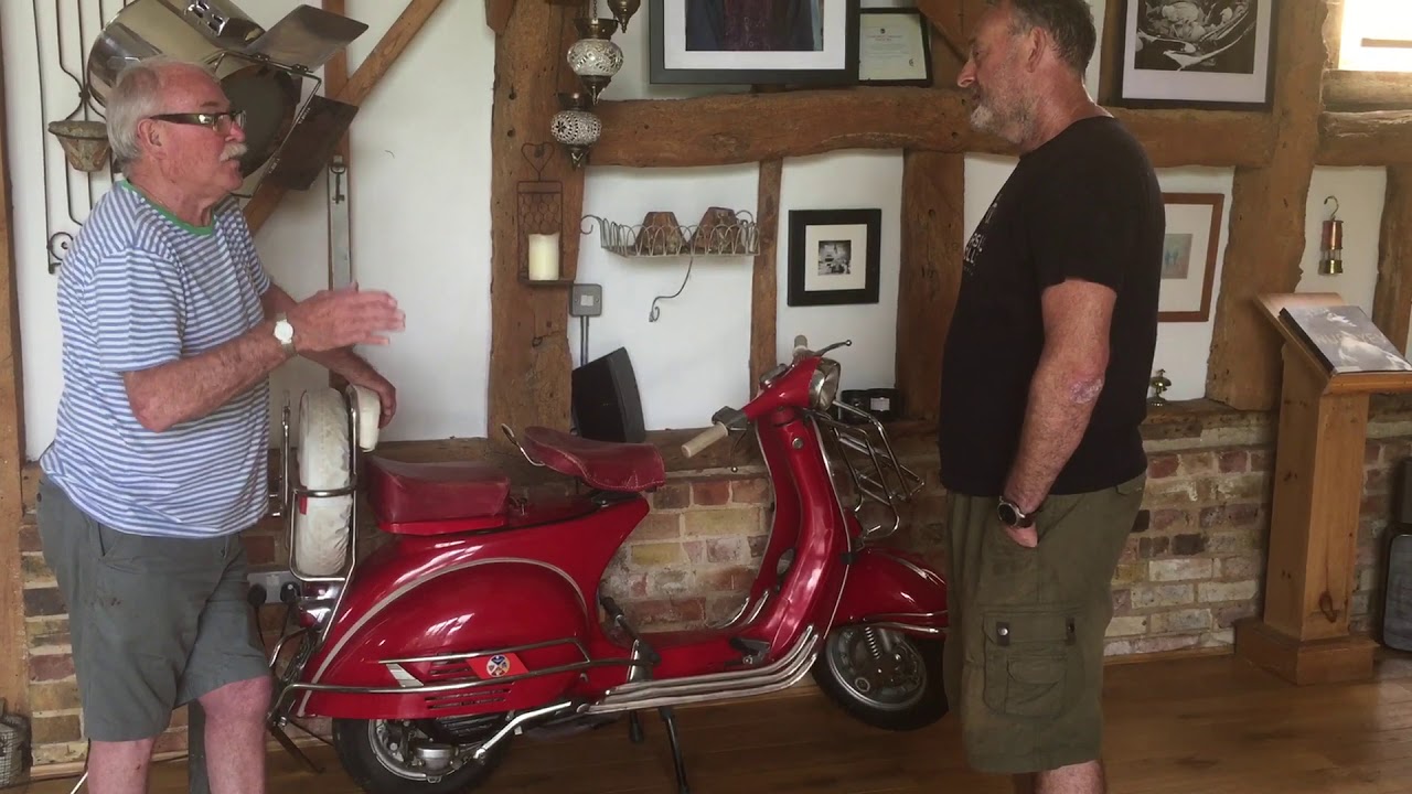 Vespa Sportique 150. My father in laws scooter YouTube