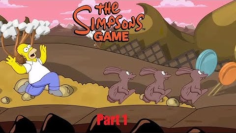 The Simpsons Game - Episode 1 (The Land Of Chocolate)