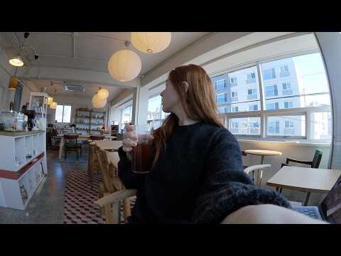 seoul housing rant, failed knitting project, goals and happiness, winter in korea vlog thumbnail