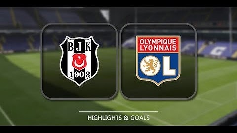 Lyon vs Besiktas 2-1 All the goals and highlights of the shots and Balnayat 21\4\2017