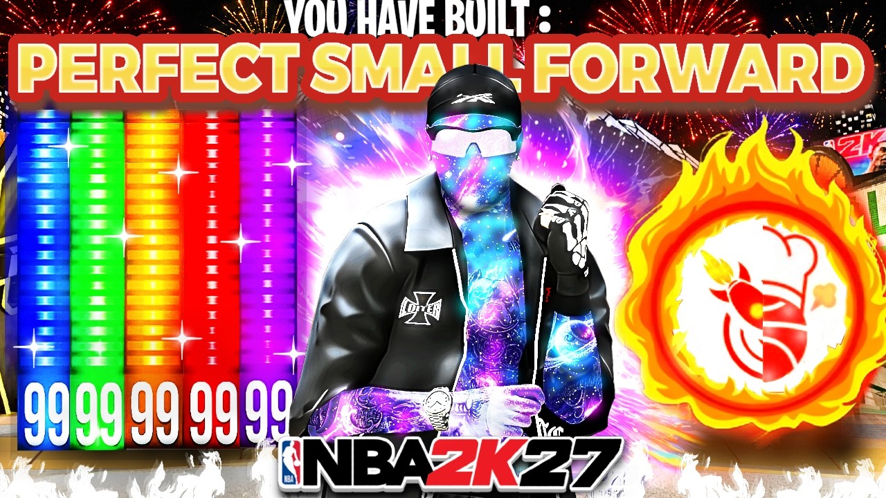 HOW TO CREATE THE PERFECT SMALL FORWARD BUILD on NBA 2K27! GAME BREAKING BEST BUILD 2K27!: video thumbnail