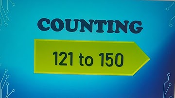 Counting 121 to 150 | Number Names 121 to 150 | Online Math Study Time #viral #preprimary #education