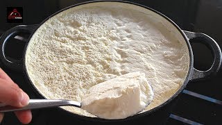 Thick Homemade Yogurt  ماست سخت خانگی