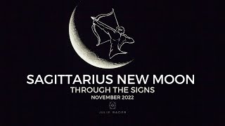 Sagittarius New Moon Through the signs by Julie Rader Astrology 195 views 1 year ago 14 minutes, 5 seconds