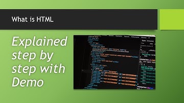 HTML Tutorial for Beginners | Introduction to HTML - Hypertext Markup Language✔️