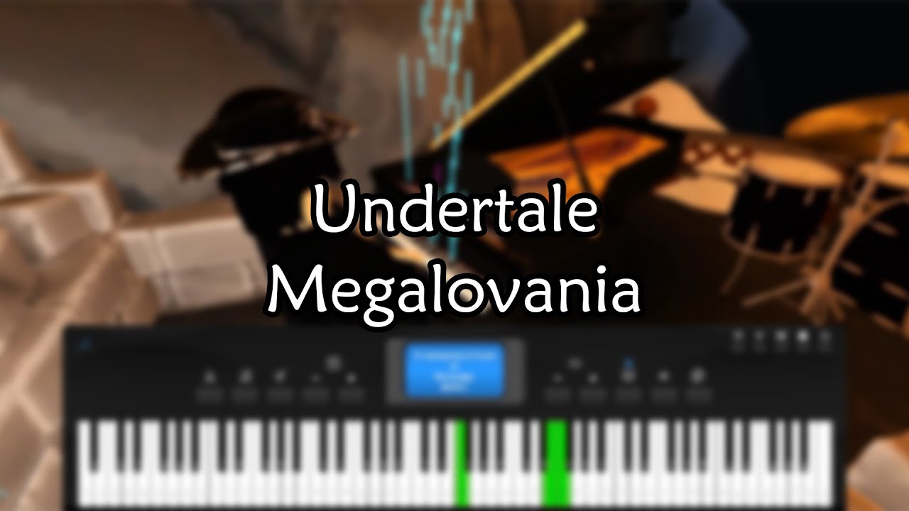 Undertale Megalovania Roblox Piano YouTube 