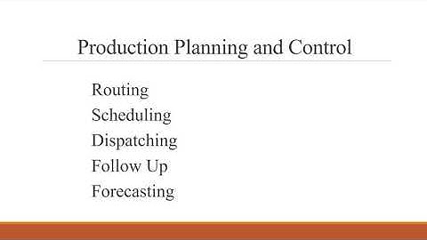 PRODUCTION PLANNING AND CONTROL TYPES OF PRODUCTION ME307 HCSONI ATPO GPC AJMER pptx