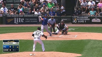 KC@CWS: Moustakas opens scoring with a double