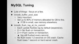 Drupal backend performance and scalability (DrupalCamp LA 2012)