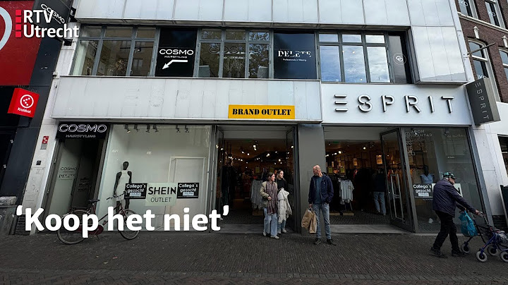 Outlet met kleding van Chinese webwinkel Shein geopend in Utrecht | RTV Utrecht