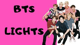 BTS - Lights (Lyrics)