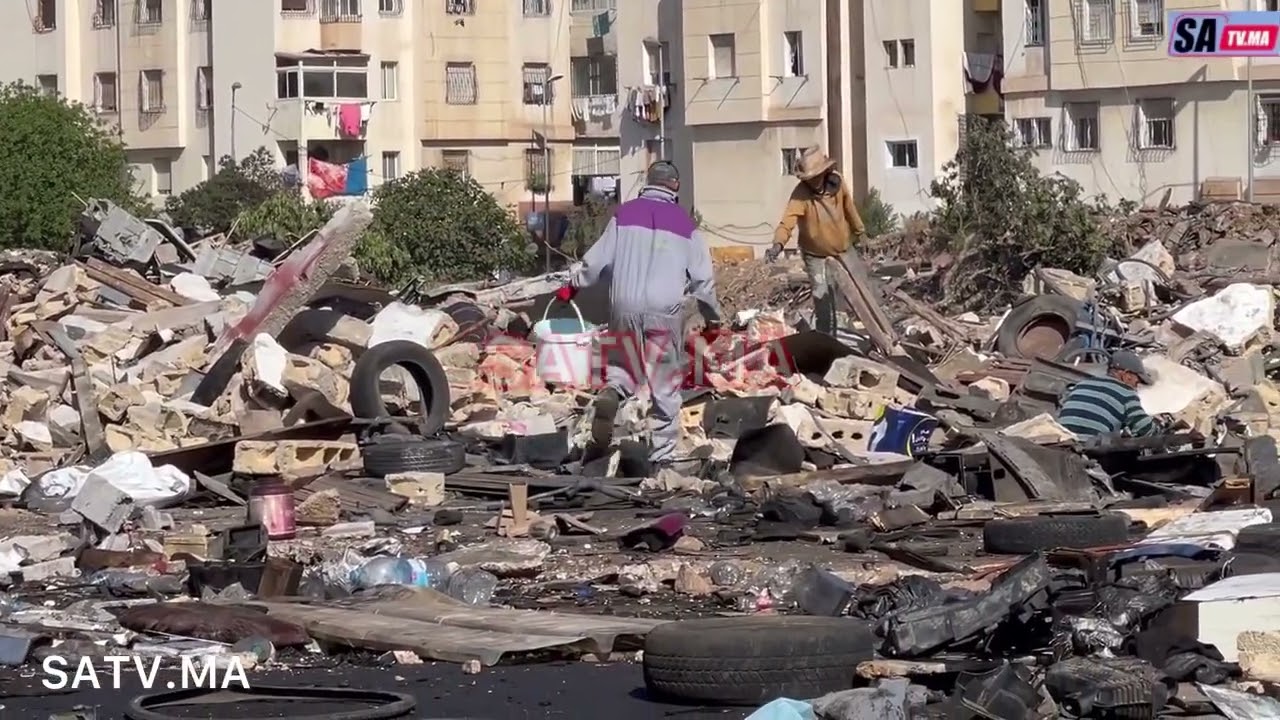 البيضاء .. القراضيات و الفران هجمو على الساكنة فالحي الحسني بعد حملة الهدم بسوق دلاس