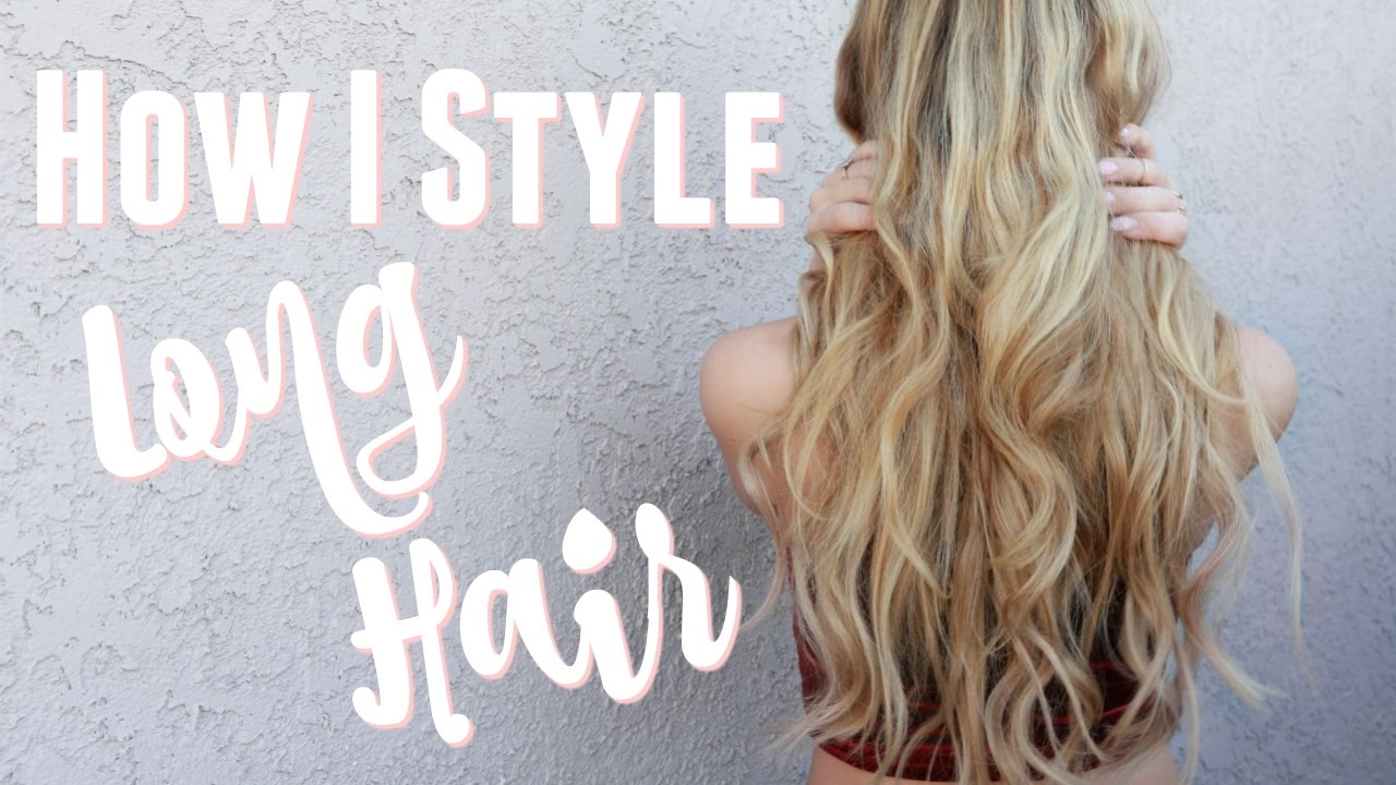 Easy Everyday Hair Big Wavy Curls W Luxy Hair Extensions Youtube